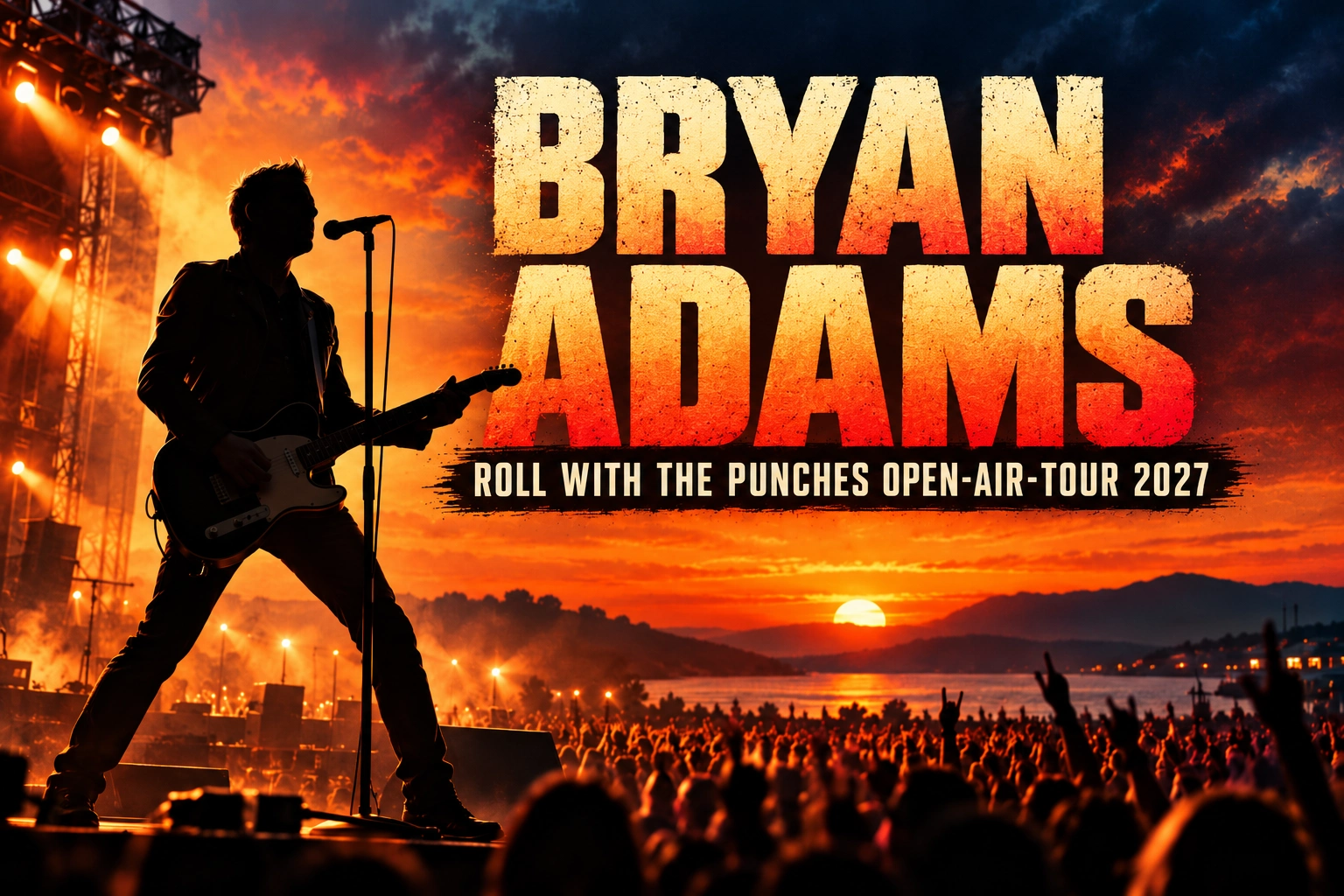 Bryan Adams Billets - Concerts d'été 2027