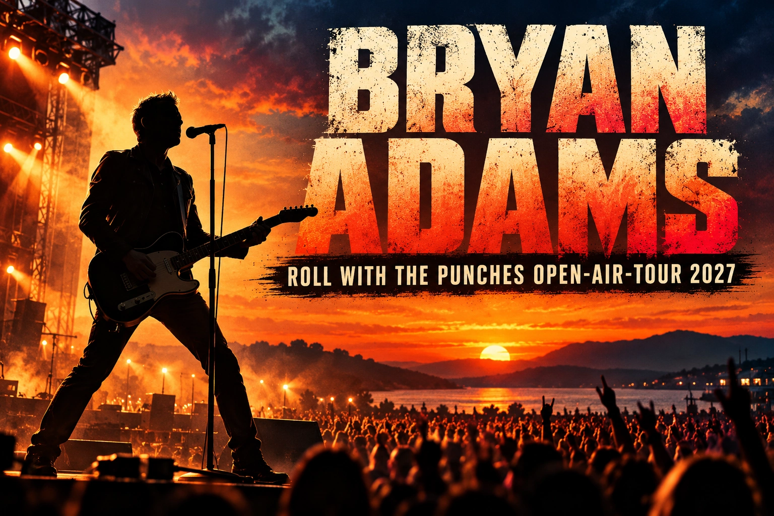 Bryan Adams Billets - Concerts d'été 2027